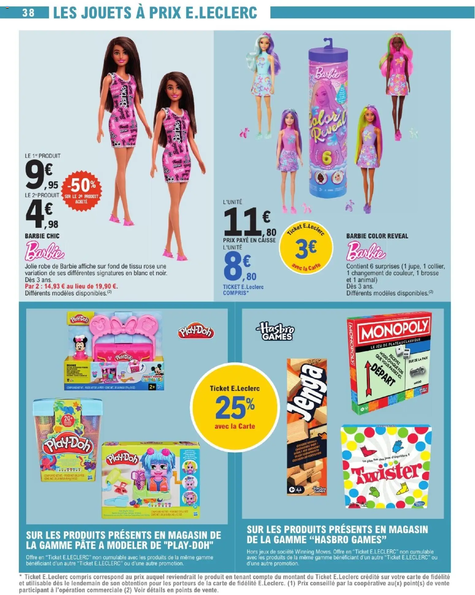 {H1} | Page: 38 | Produits: Robe, Jouets, Brosse, Jeux de société