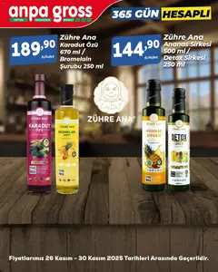 26.11.2025 tarihinden itibaren geçerli olan Anpa Gross kataloğu önizlemesi
