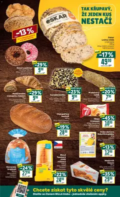 Náhled letáku Billa Velký leták od 18.03.2026 | Strana: 13 | Produkty: Donut, Kváskový chléb, Pečivo, Bagety