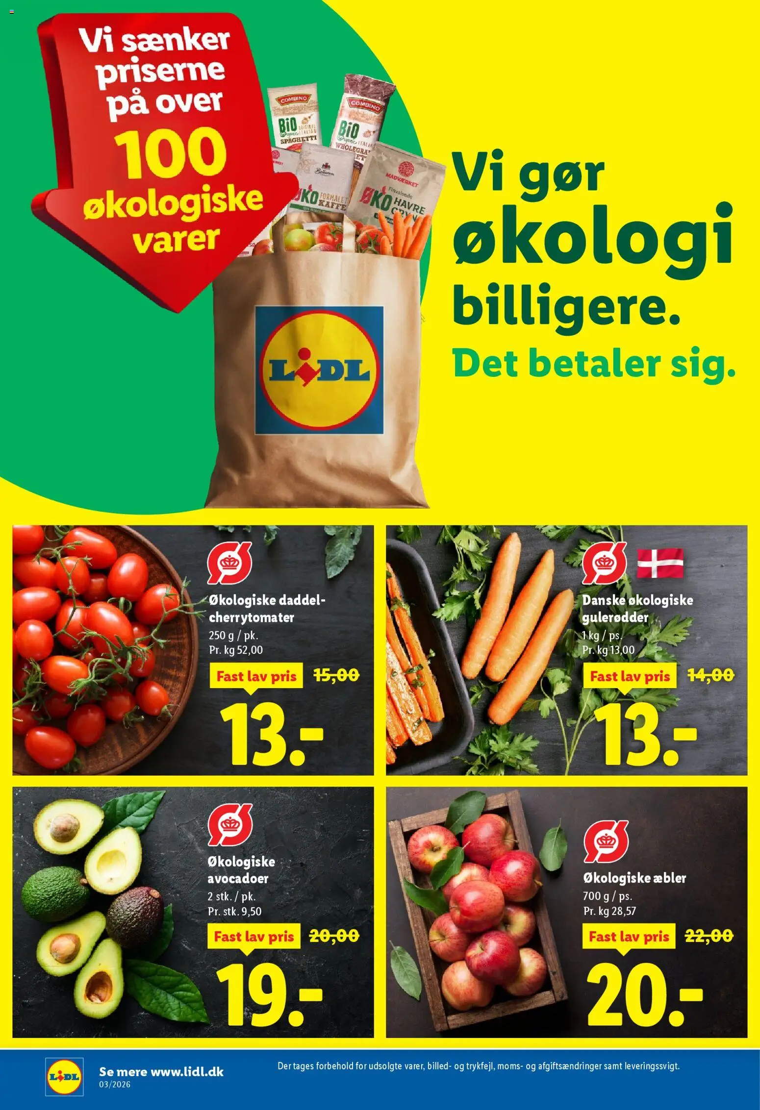 Lidl tilbudsavis – gyldig fra 11.01.2026 | Side: 2 | Produkter: Kaffe, Æbler, Spaghetti, Cherrytomater