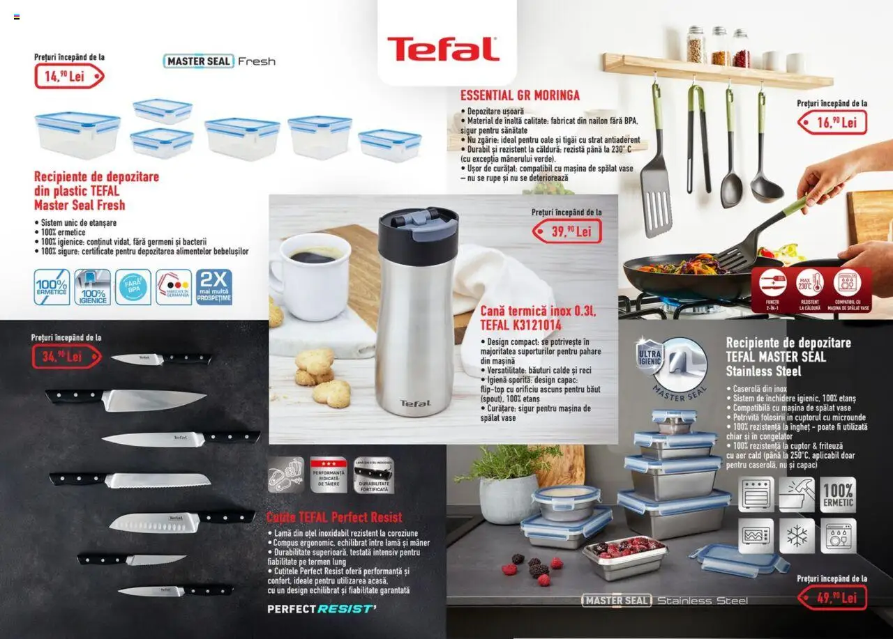 Carrefour catalog - Inovaţie și performanţă pentru casa ta – valabil de la 15.08.2025 | Pagină: 19 | Produse: Mașină De Spălat, Friteuză, Mâner, Recipiente