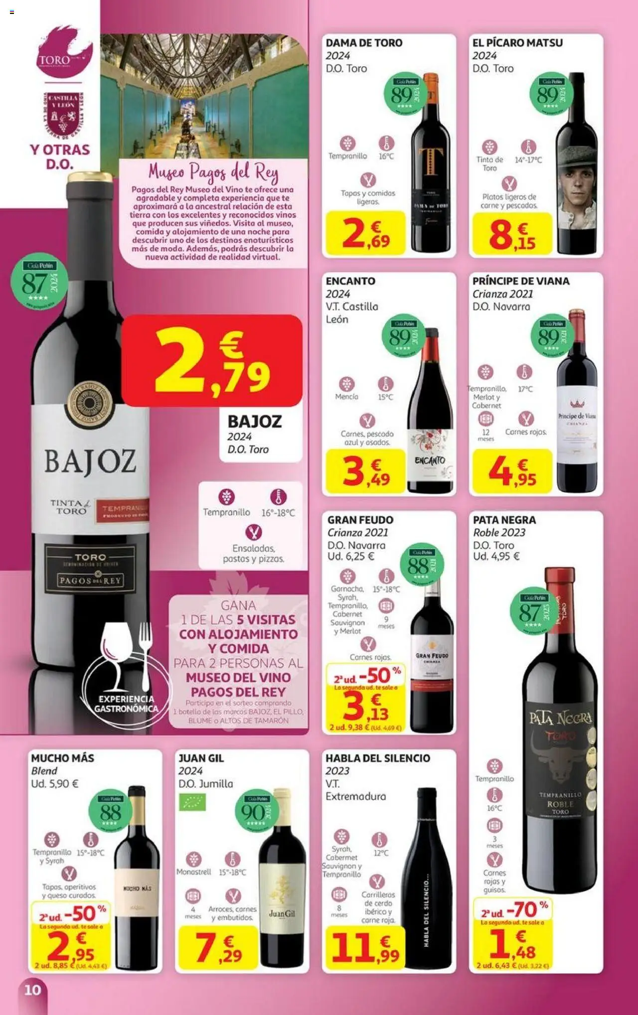 Alcampo - SST Cataluňa │ válido desde el 06.10.2025 | Página: 10 | Productos: Queso, Cerdo, Pescado, Té