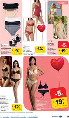 Carrefour folder week 6 - Voorbeeld van een folder van Carrefour, geldig van 04.02.2026 | Pagina: 31 | Producten: Slip
