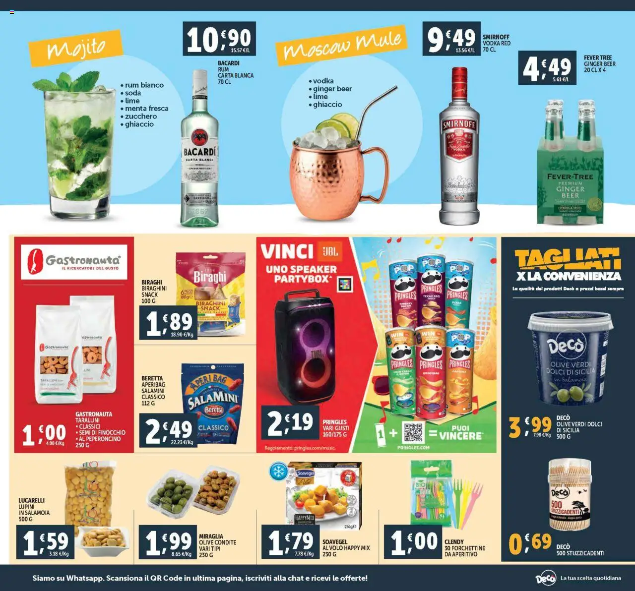 Volantino Decò del 29.07.2025 | Pagina: 17 | Prodotti: Lupini, Peperoncino, Lime, Aperitivo