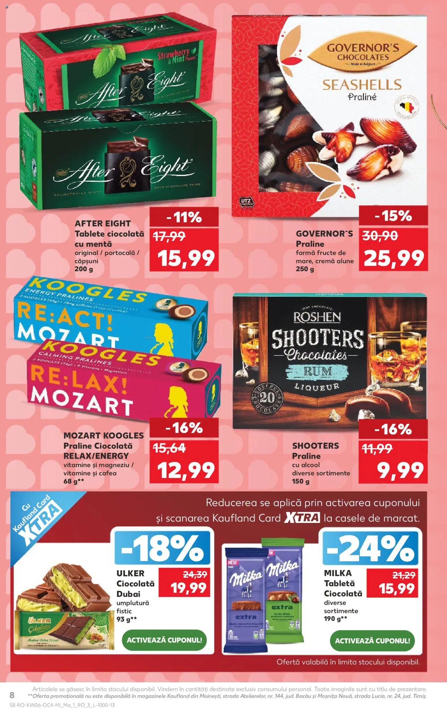 Noul catalog Kaufland – valabil de la 04.02.2026 | Pagină: 8 | Produse: Alune, Praline, Fistic, Căpșuni