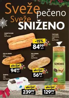 Idea katalog - pregled Idea kataloga - važi od 04.12.2025 | Strana: 12 | Proizvode: Tost hleb, Somun, Pita, Hleb