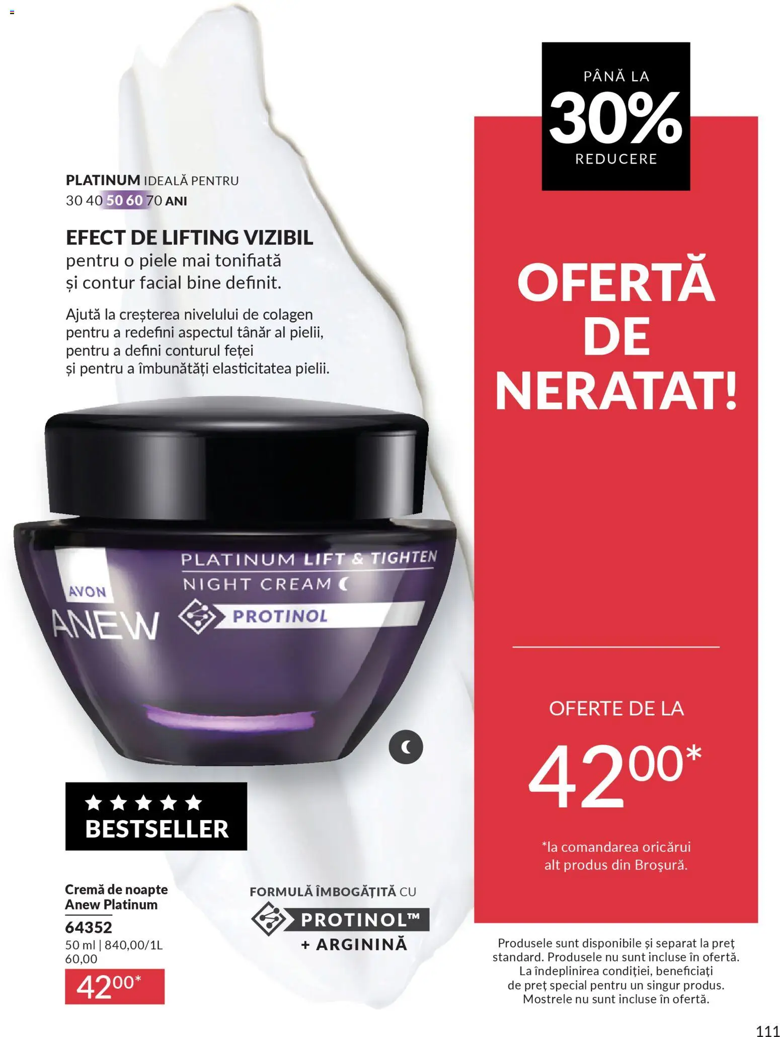 Noul catalog Avon – valabil de la 01.03.2026 | Pagină: 113 | Produse: Cremă de noapte, Cremă