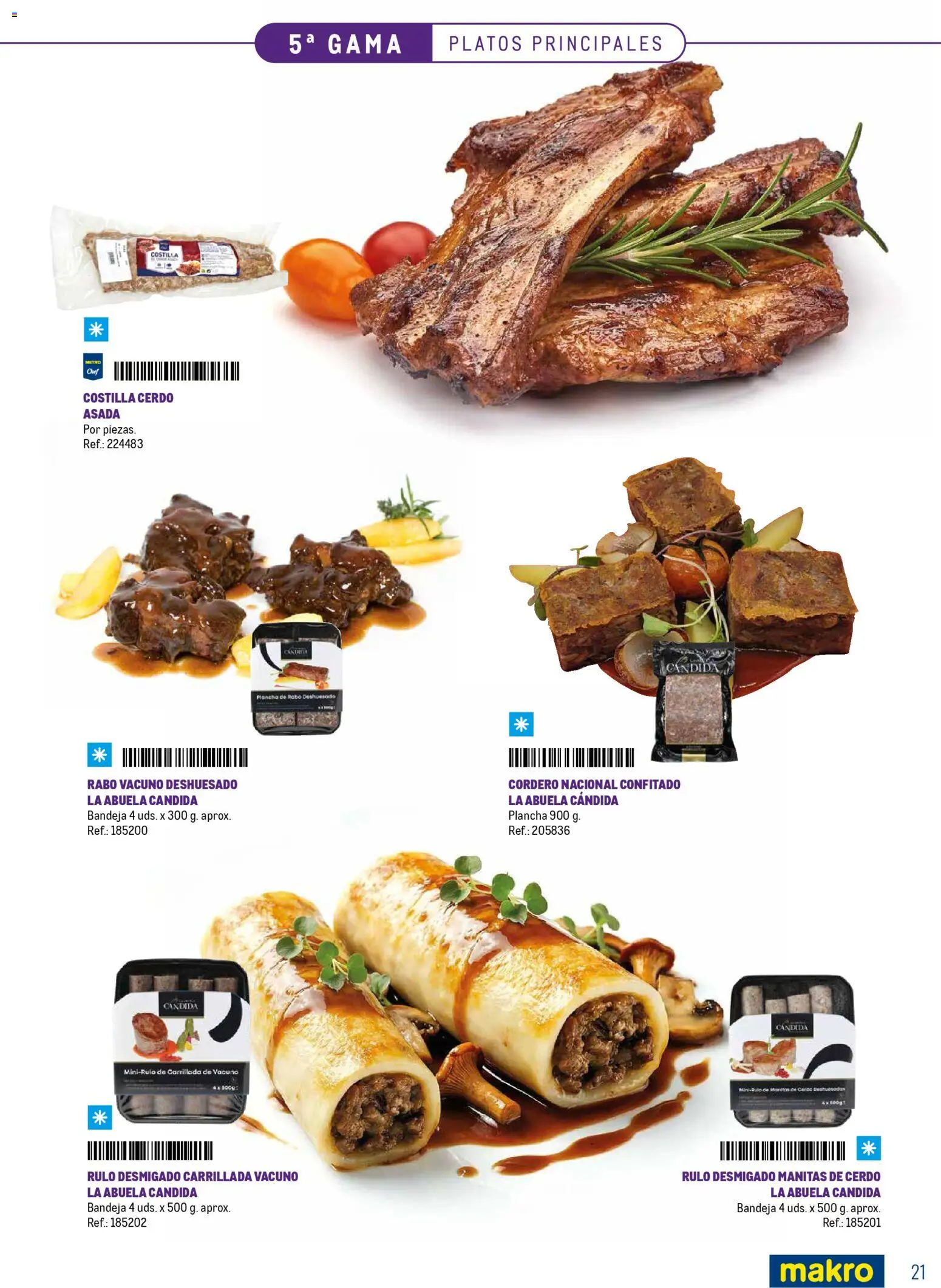 Makro Especial Catering Norte │ válido desde el 16.03.2026 | Página: 21 | Productos: Cerdo, Plancha, Φίλτρο καφέ, Bandeja