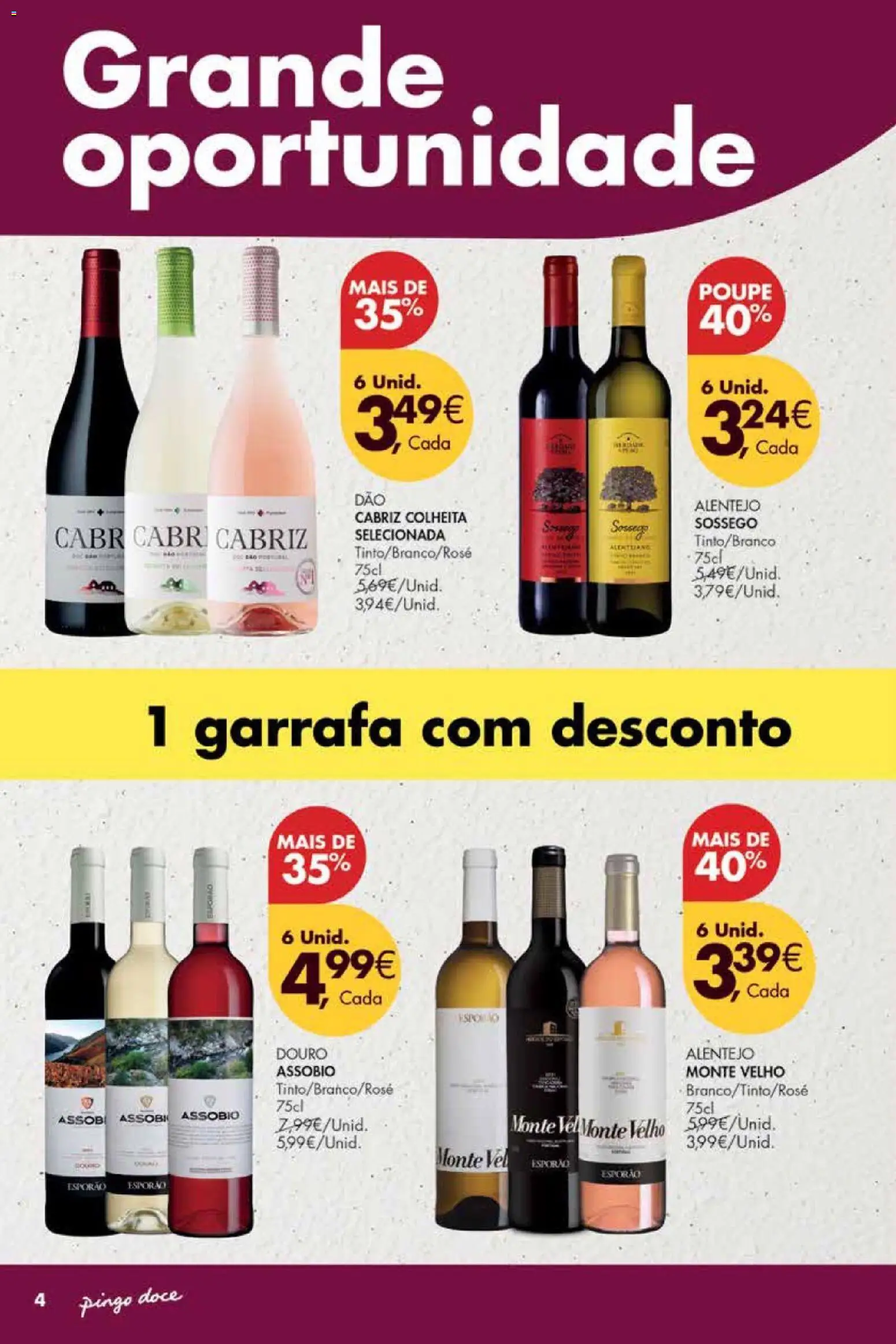 Pingo Doce - Vinhos e Sabores de Portugal Madeira │ válido de 13.01.2026 | Página: 4
