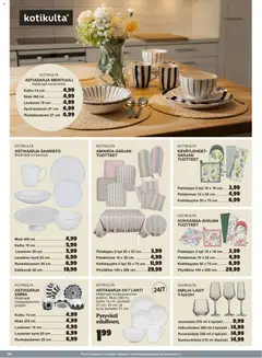 Tokmanni-mainoslehti voimassa 02.04.2026 alkaen | Sivu: 34 | Tuotteet: Muki, Patalappu, Lautanen