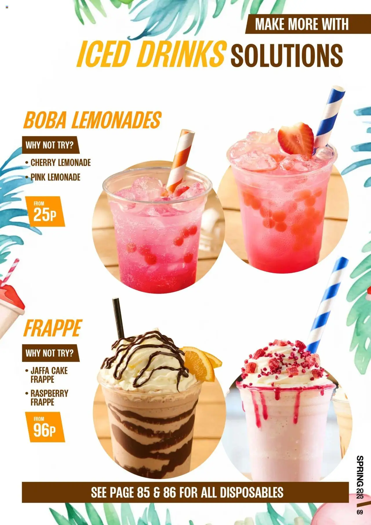  | Page: 69 | Products: Frappé, Cake, Raspberry
