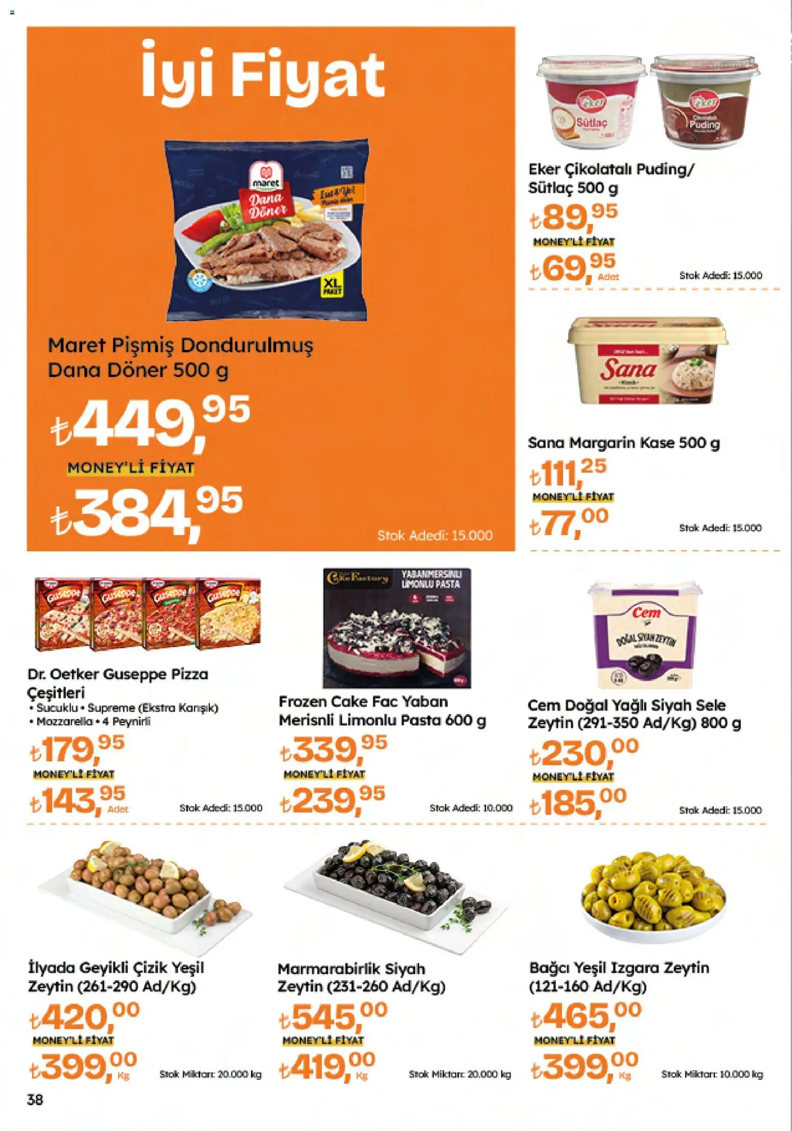 Migros Katalog - 5M Migroskop Dijital - 12.03.2026 tarihinden itibaren geçerlidir | Sayfa: 38 | Ürünler: Döner, Kaşe, Pizza, Zeytin