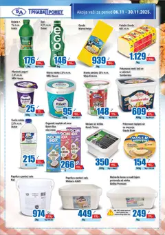 Polumasni topljeni sir za mazanje Gauda Biser - pregled Trnava Promet kataloga - važi od 06.11.2025 | Strana: 6