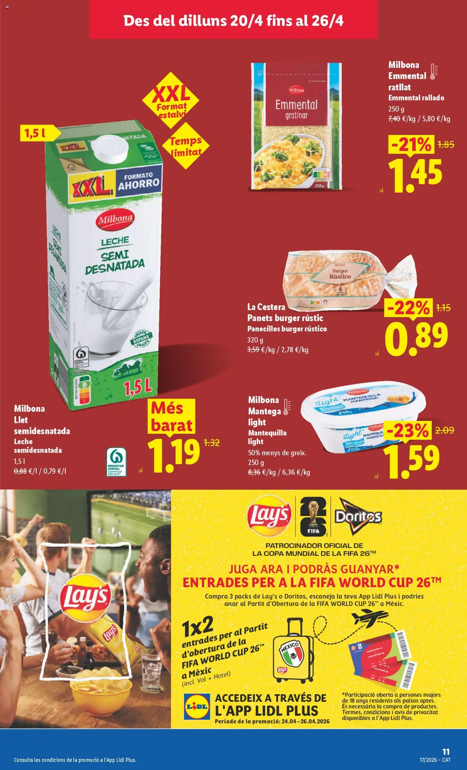 Lidl folleto │ válido desde el 20.04.2026 | Página: 19 | Productos: Leche, Συσκευή ροής