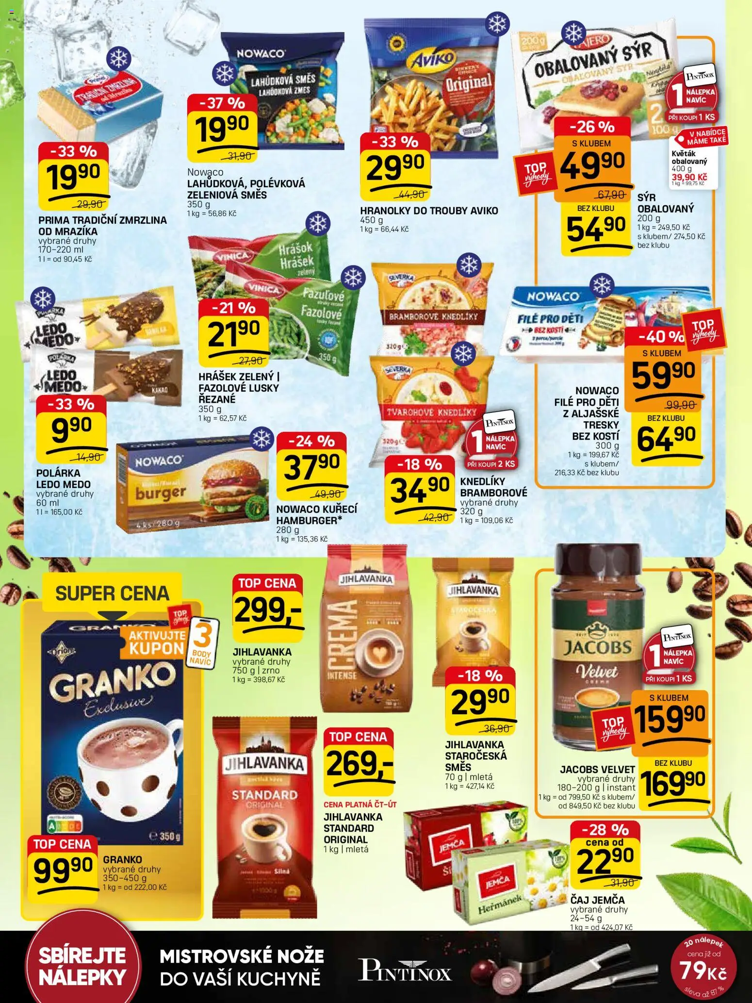 Flop leták - FlopTop od 15.04.2026 | Strana: 7 | Produkty: Burger, Nálepky, Crema, Jacobs velvet