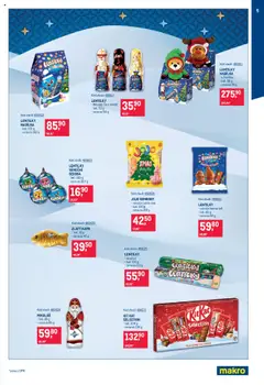Náhled letáku Makro leták - Mikulášské čokolády od 08.10.2025 | Strana: 5 | Produkty: JOJO bonbóny, Jojo, Kapr, Lentilky