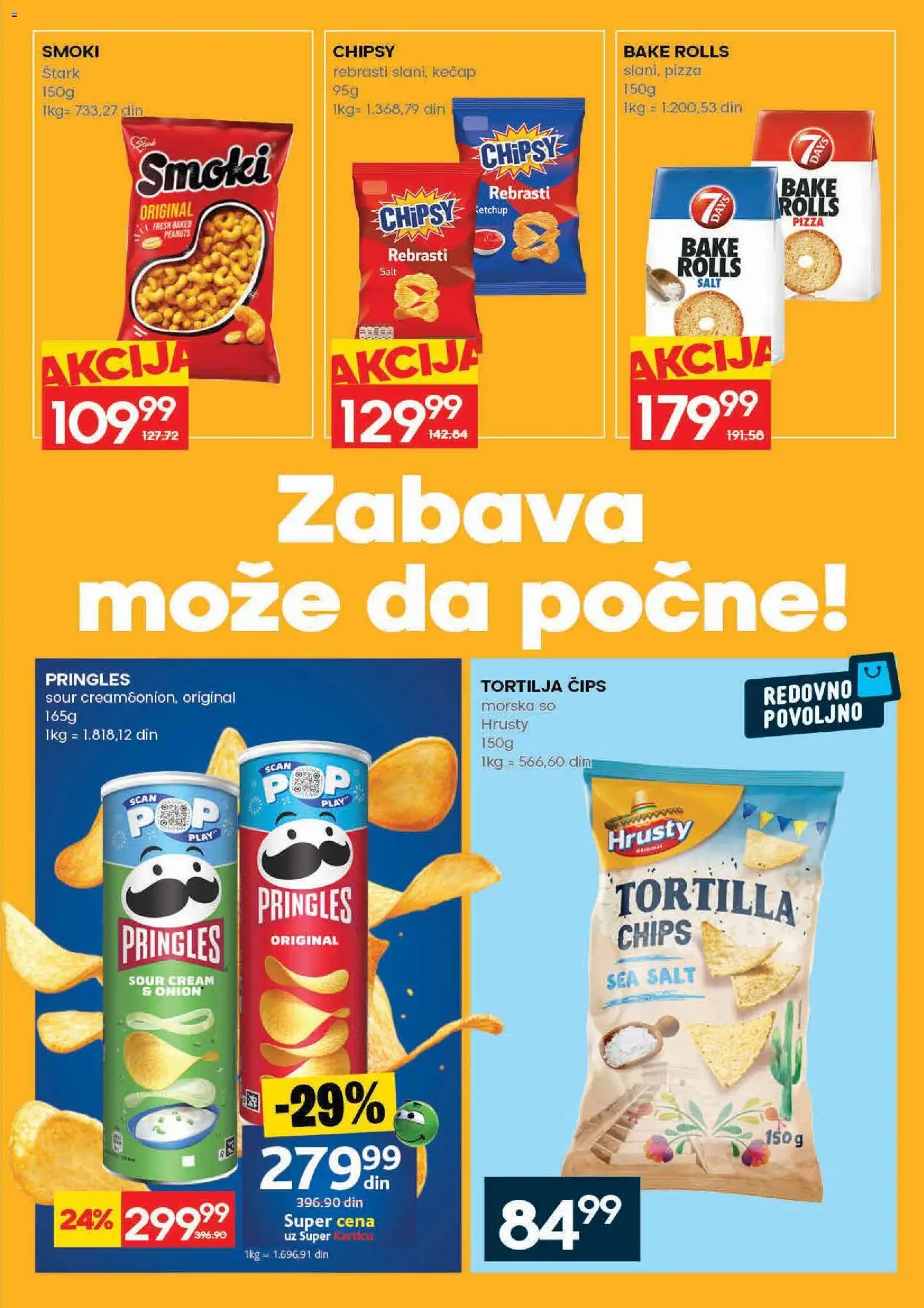 Roda katalog - važi od 16.04.2026 | Strana: 19 | Proizvode: Čips, Tortilja, Smoki, So