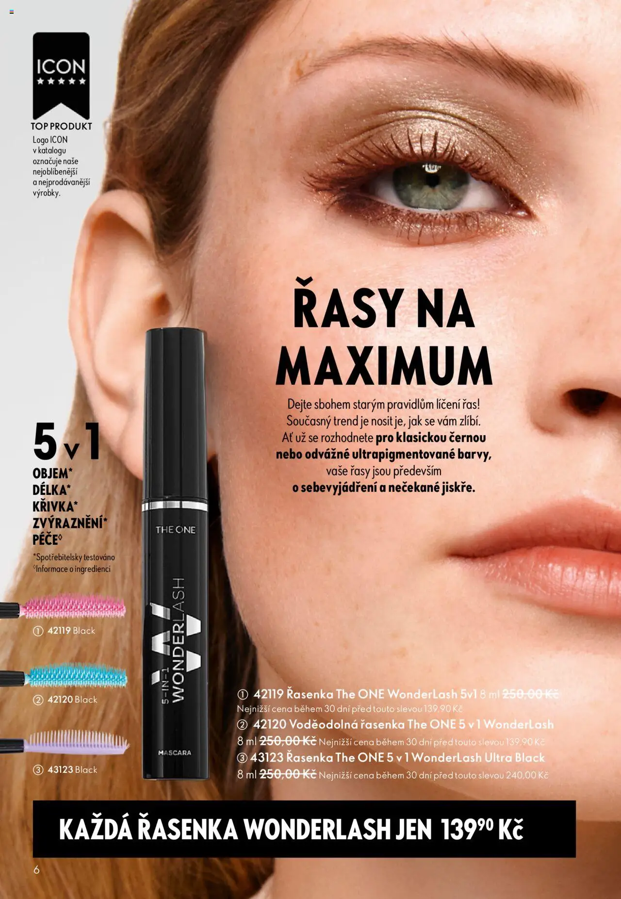Oriflame katalog č.13/2025 od 07.09.2025 | Strana: 6 | Produkty: Řasenka