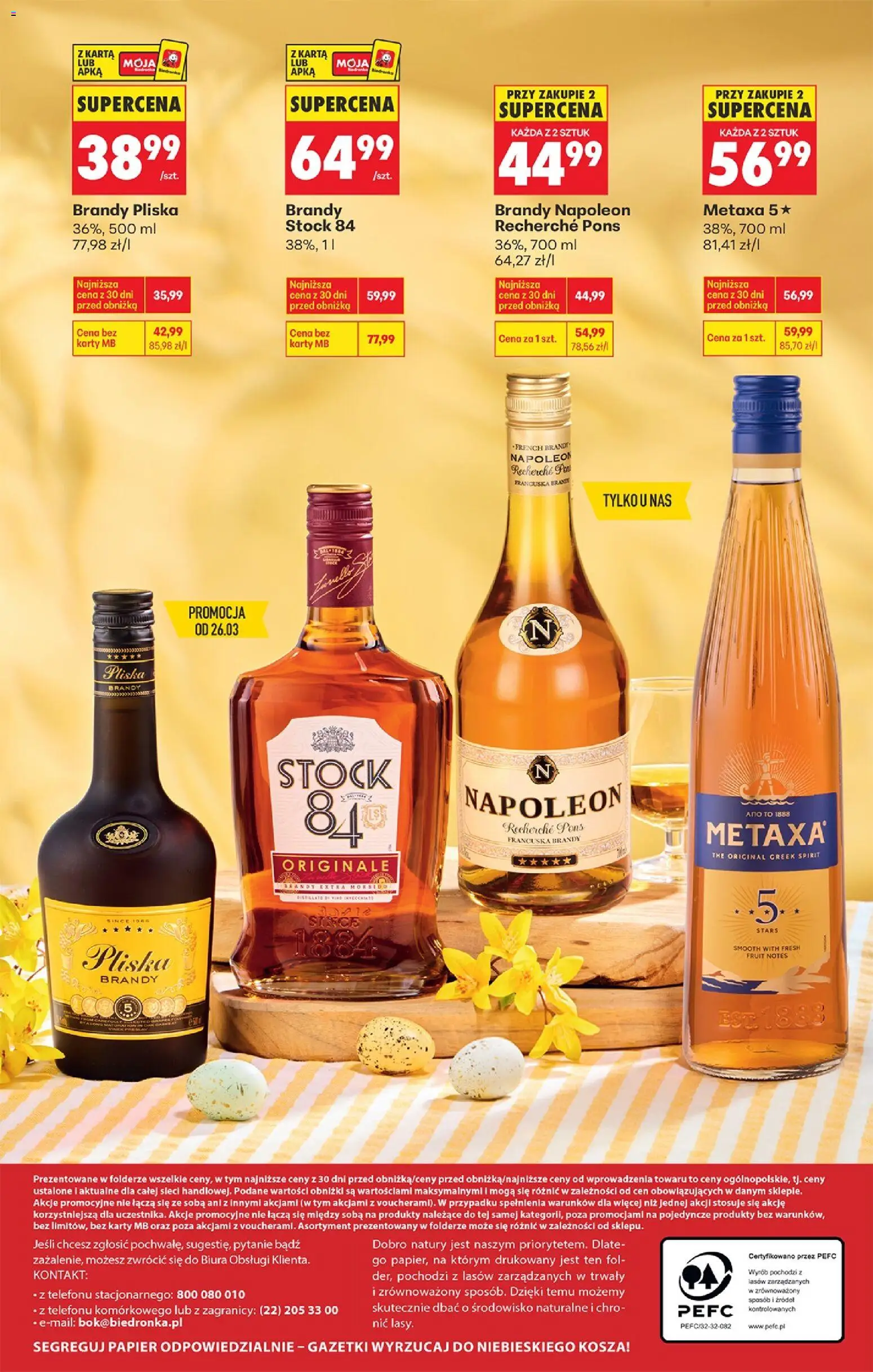 Biedronka gazetka - Czas na toast od 23.03.2026 | Strona: 48