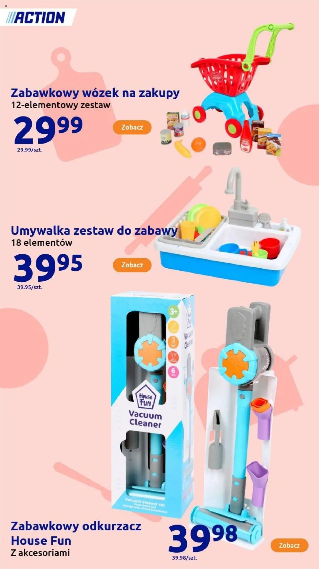 Action Gazetka - Presents od 08.10.2025 | Strona: 88 | Produkty: Wózek na zakupy, Odkurzacz, Cleaner, Umywalka