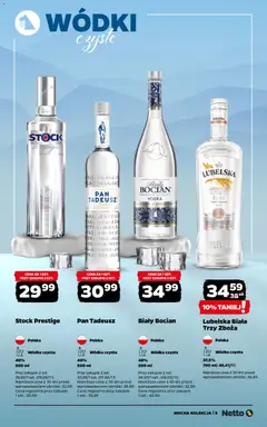 Pogląd oferty "Netto gazetka - Mocna Kolekcja" - ważna od 02.02.2026 | Strona: 9 | Produkty: Vodka, Wódka