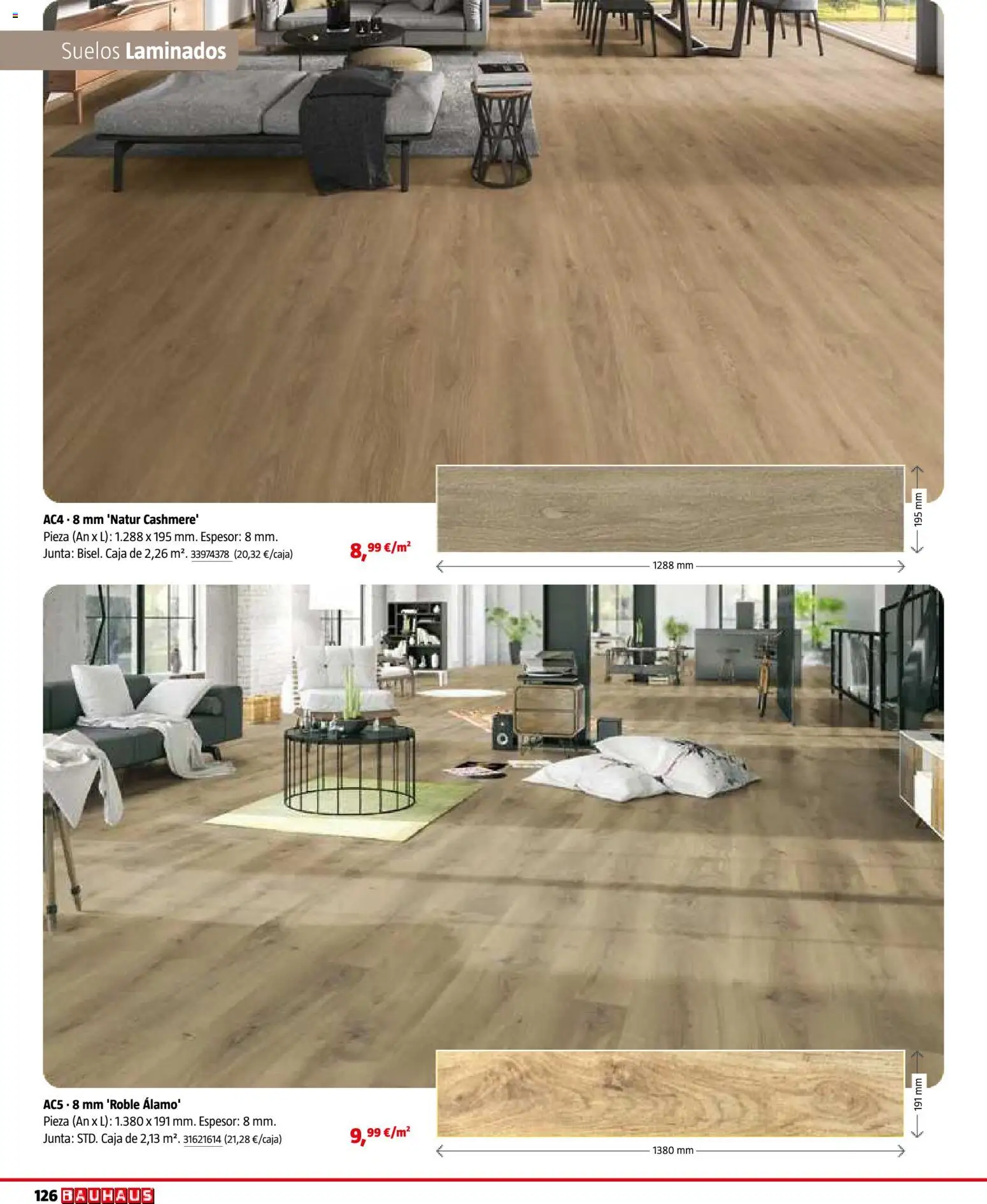 Bauhaus - Suelos y revestimientos │ válido desde el 24.02.2026 | Página: 126 | Productos: Caja