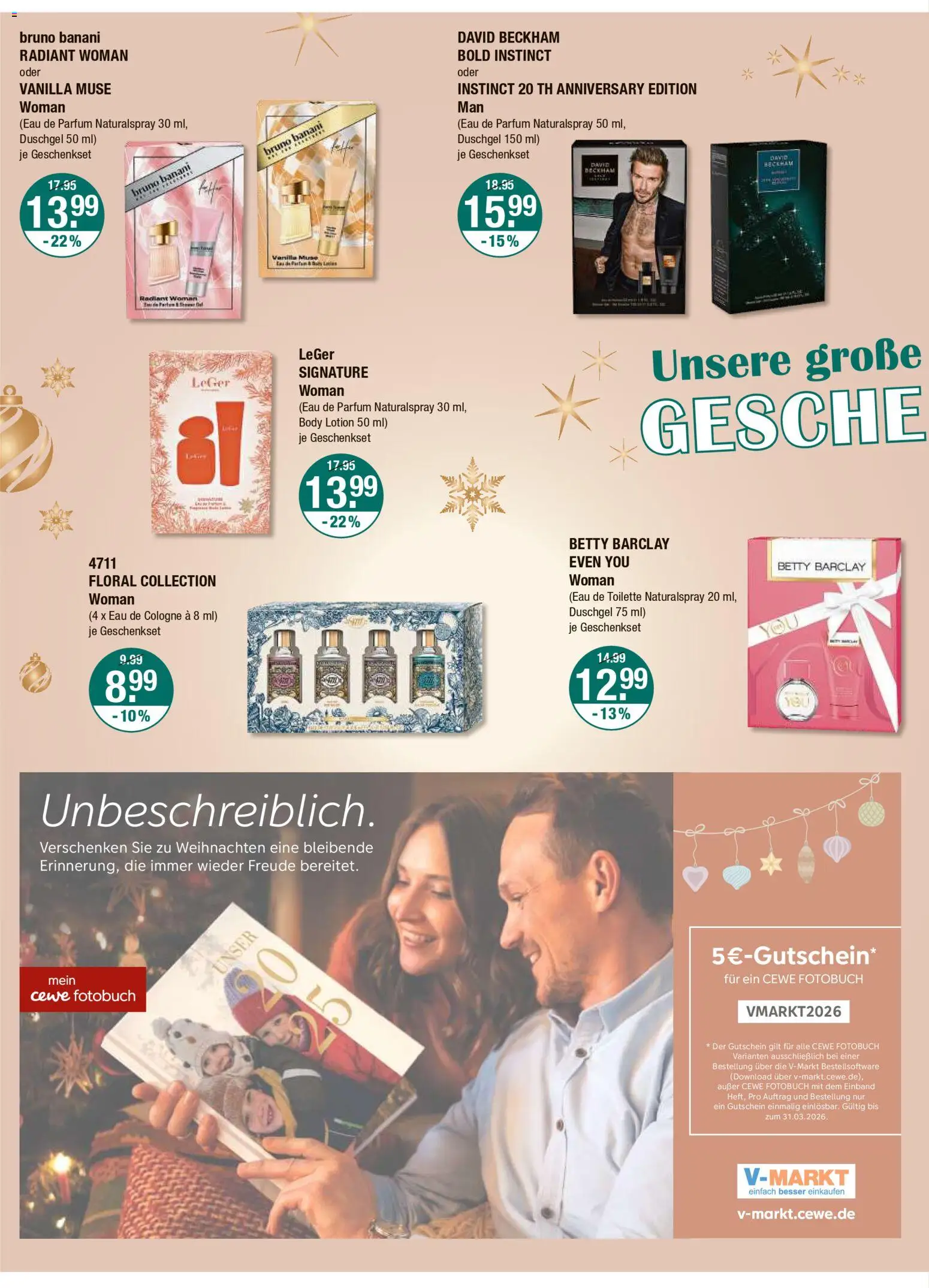V-Markt - Schwaben / Oberbayern – gültig ab 20.11.2025 | Seite: 12 | Produkte: Toilette, Parfüm, Eau de Toilette, Body Lotion