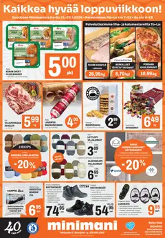 Minimani-mainoslehti voimassa 21.01.2026 alkaen