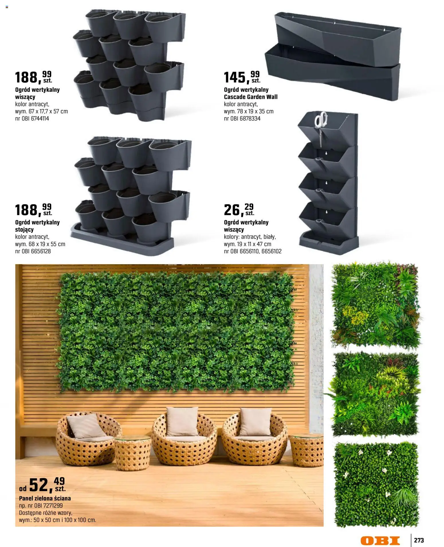 OBI gazetka - Ogród od 11.03.2026 | Strona: 273