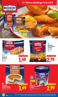 Pré-visualização McEnnedy Pan Pizza, Pan Pizza. Emb. 170 g válido de 02.02.2026 | Página: 20