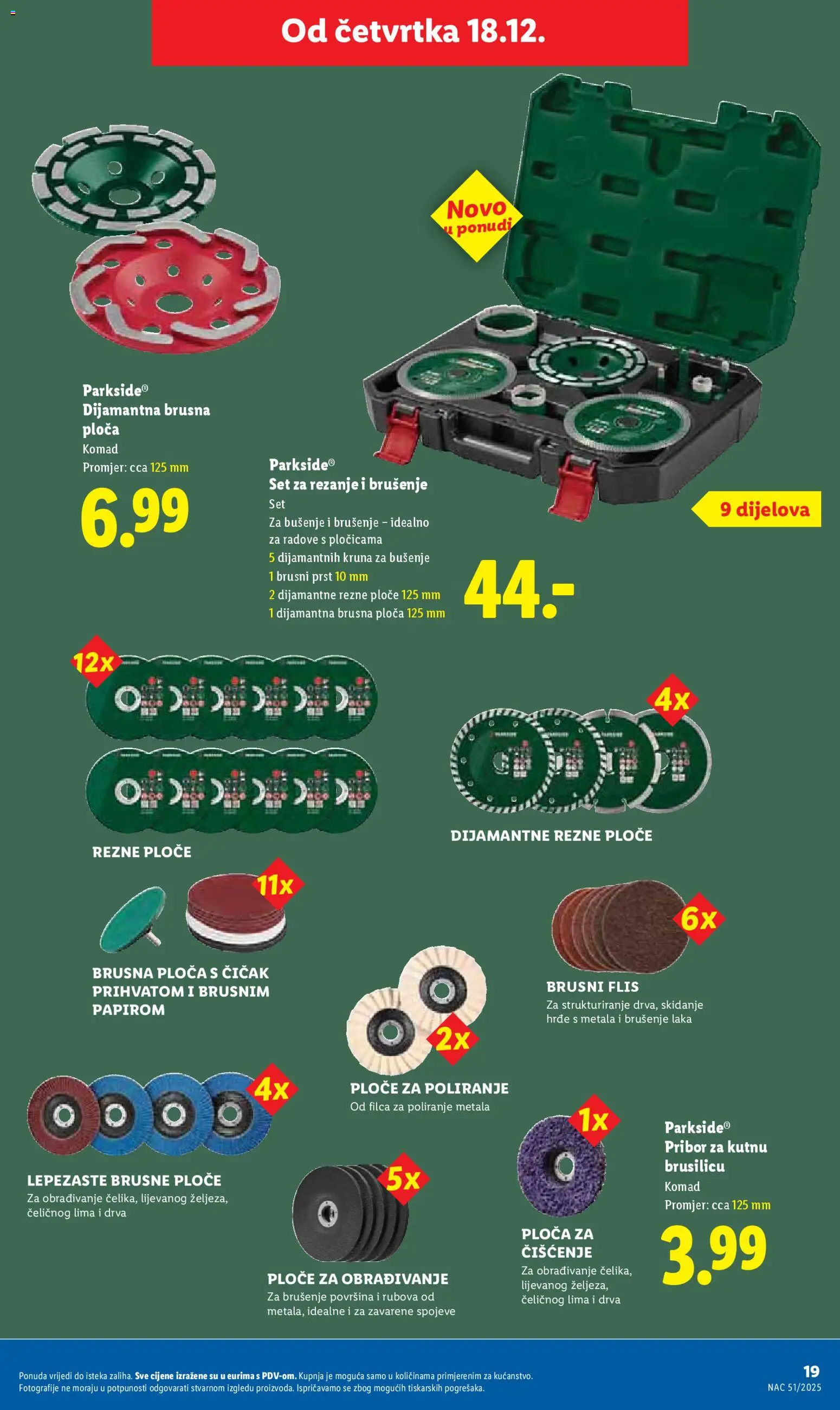 Lidl katalog | vrijedi od 18.12.2025 | Stranica: 19 | Proizvodi: Parkside