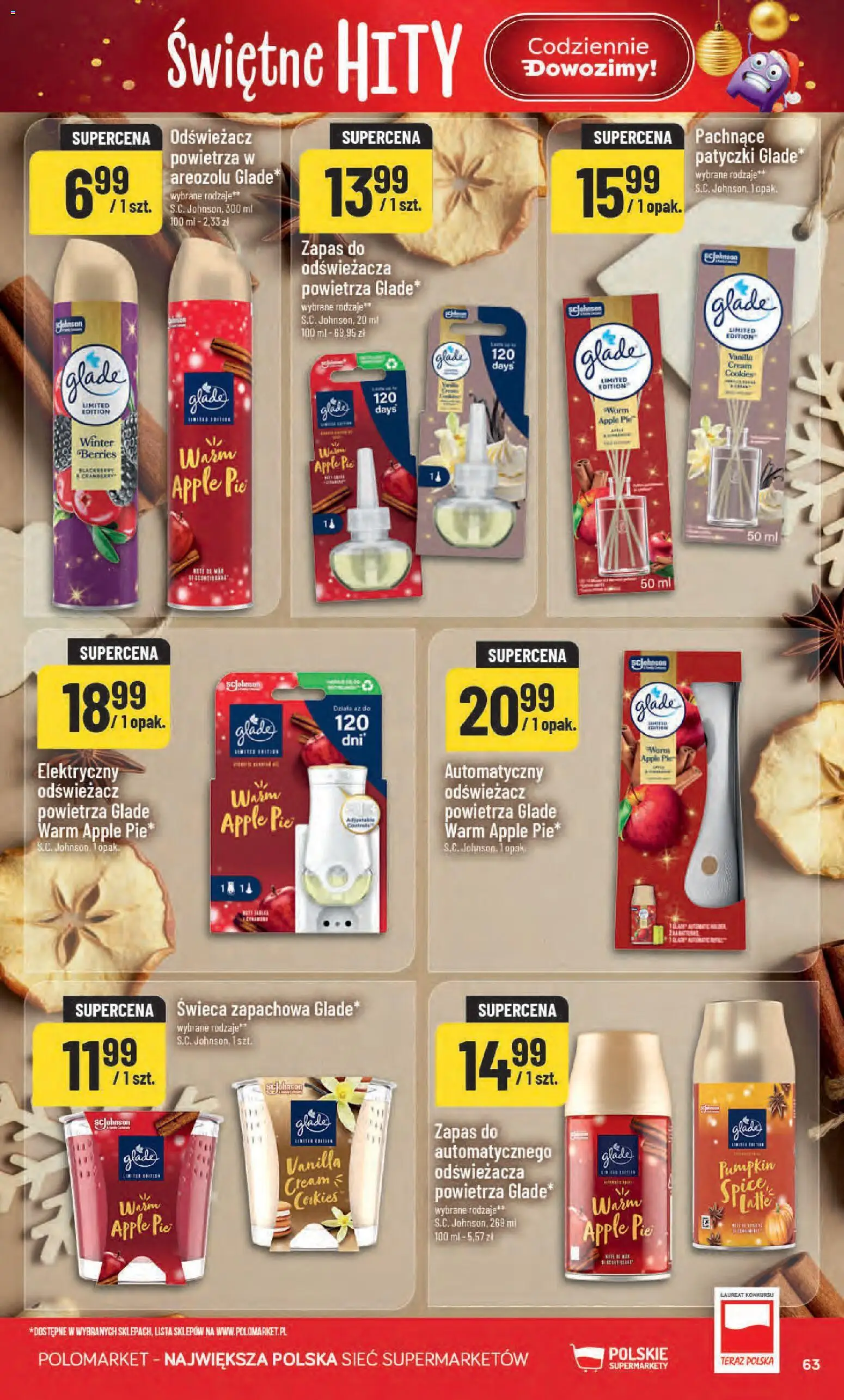POLOmarket Black Friday od 26.11.2025 | Strona: 63 | Produkty: Odświeżacz, Odświeżacz powietrza, Lotion