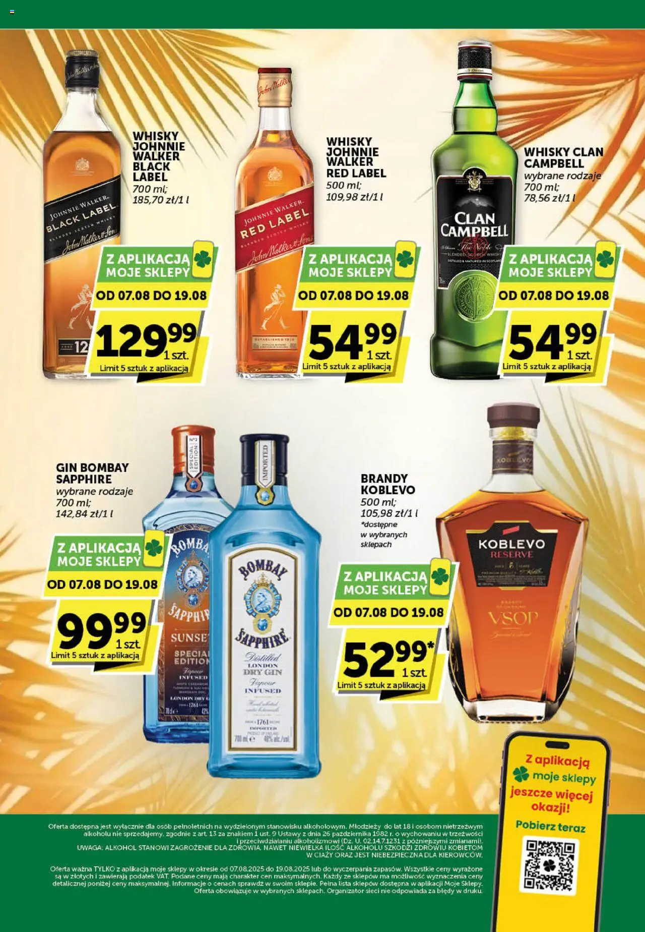 Euro Sklep Gazetka - Katalog Alkoholowy od 07.08.2025 | Strona: 6 | Produkty: Red label, Black Label, Alkohol, Whisky