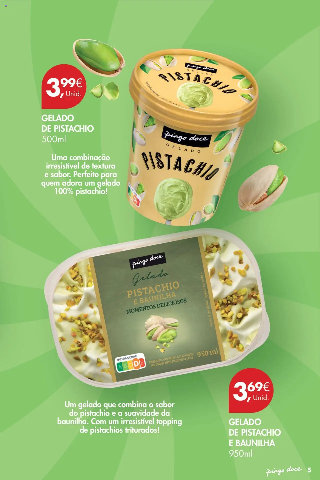 Pingo Doce - Gelados │ válido de 26.06.2025 | Página: 5 | Produtos: Gelado