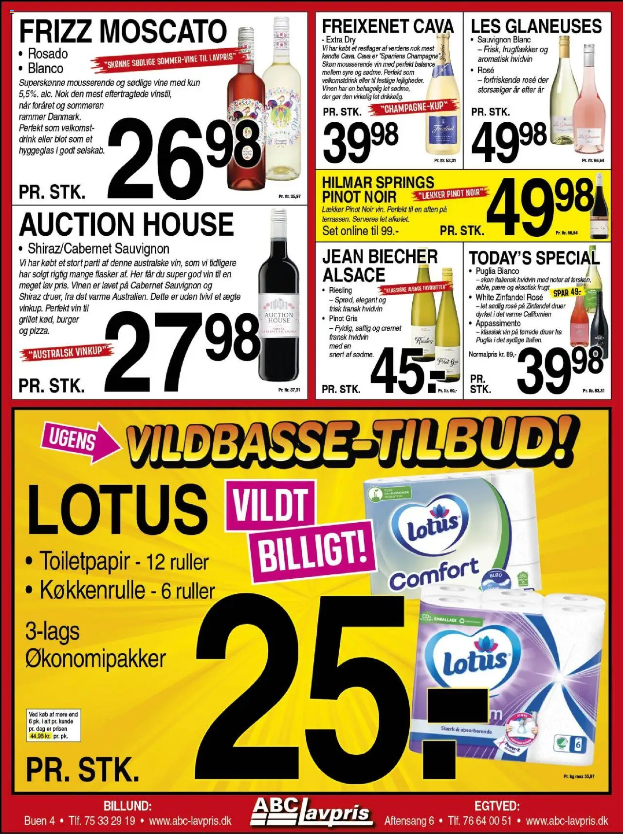 Abc Lavpris Tilbudsavis gyldig fra 28.05.2025 | Side: 8 | Produkter: Rammer, Vin, Toilet, Søm
