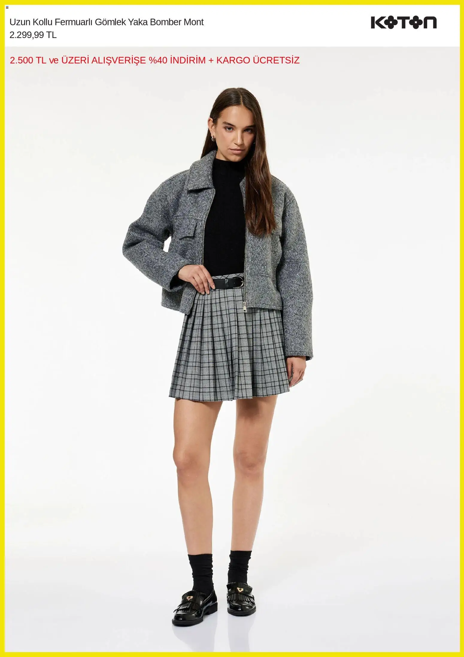 Koton Black Friday - 31.10.2025 tarihinden itibaren geçerlidir | Sayfa: 9 | Ürünler: Gömlek, Mont
