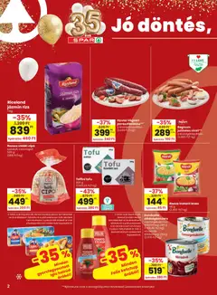Spar akciós újság - amely érvényes a következő dátumtól: 09.04.2026 | Oldal: 2