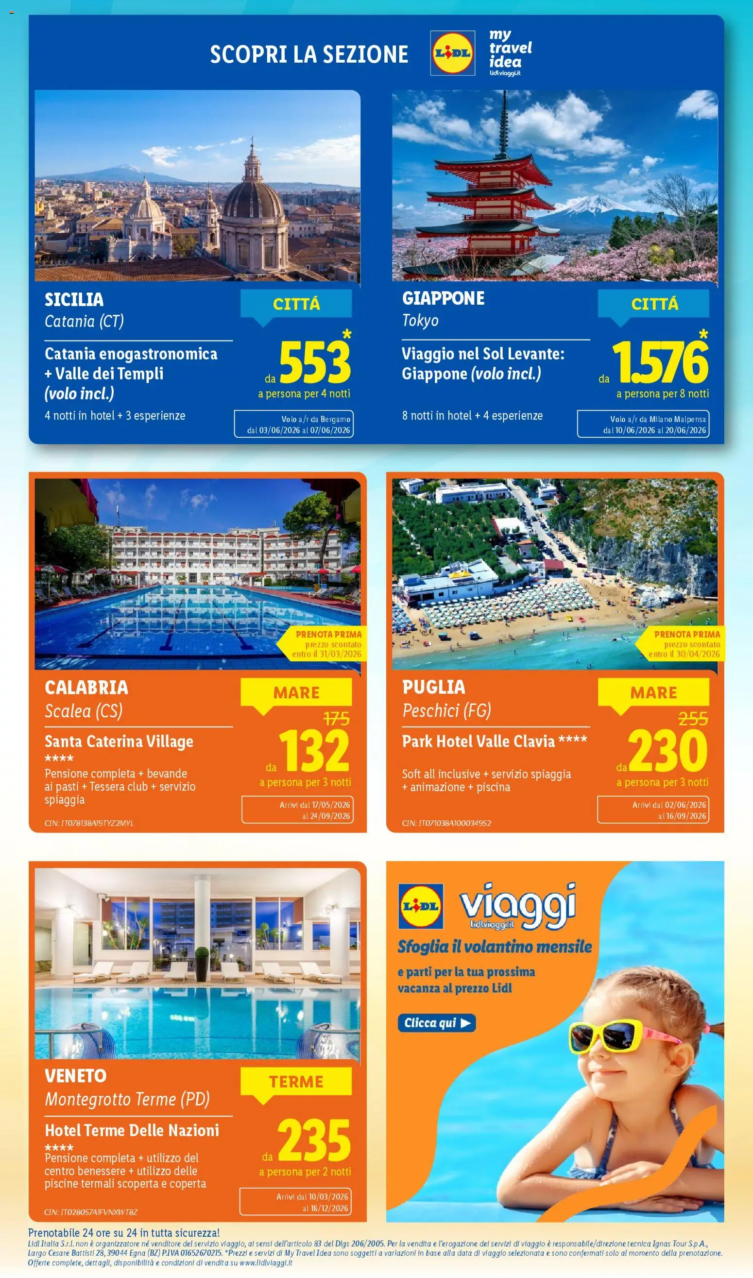 Volantino Lidl del 16.03.2026 | Pagina: 47 | Prodotti: Piscina, Data, Coperta