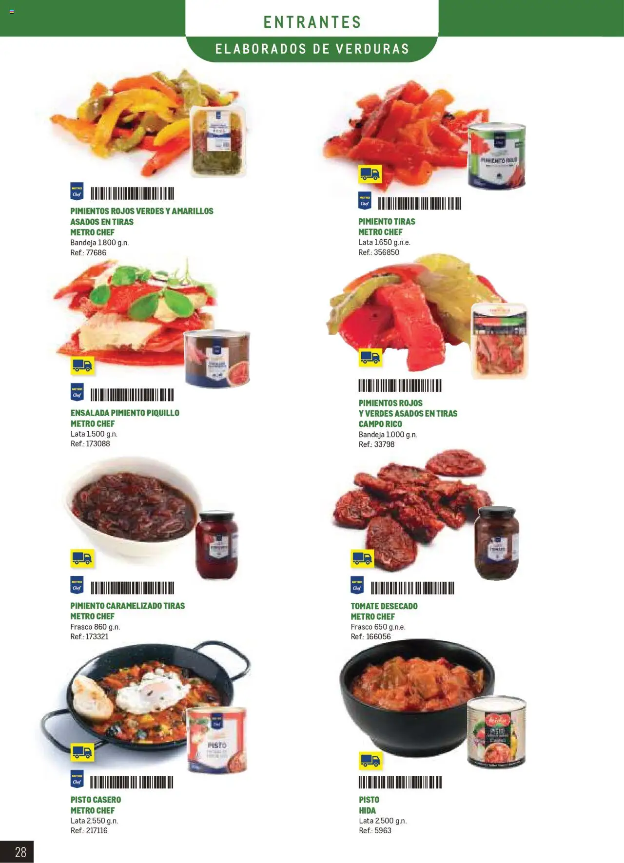 Makro -  Especial Catering Canarias │ válido desde el 25.02.2025 | Página: 28 | Productos: Ensalada, Bandeja