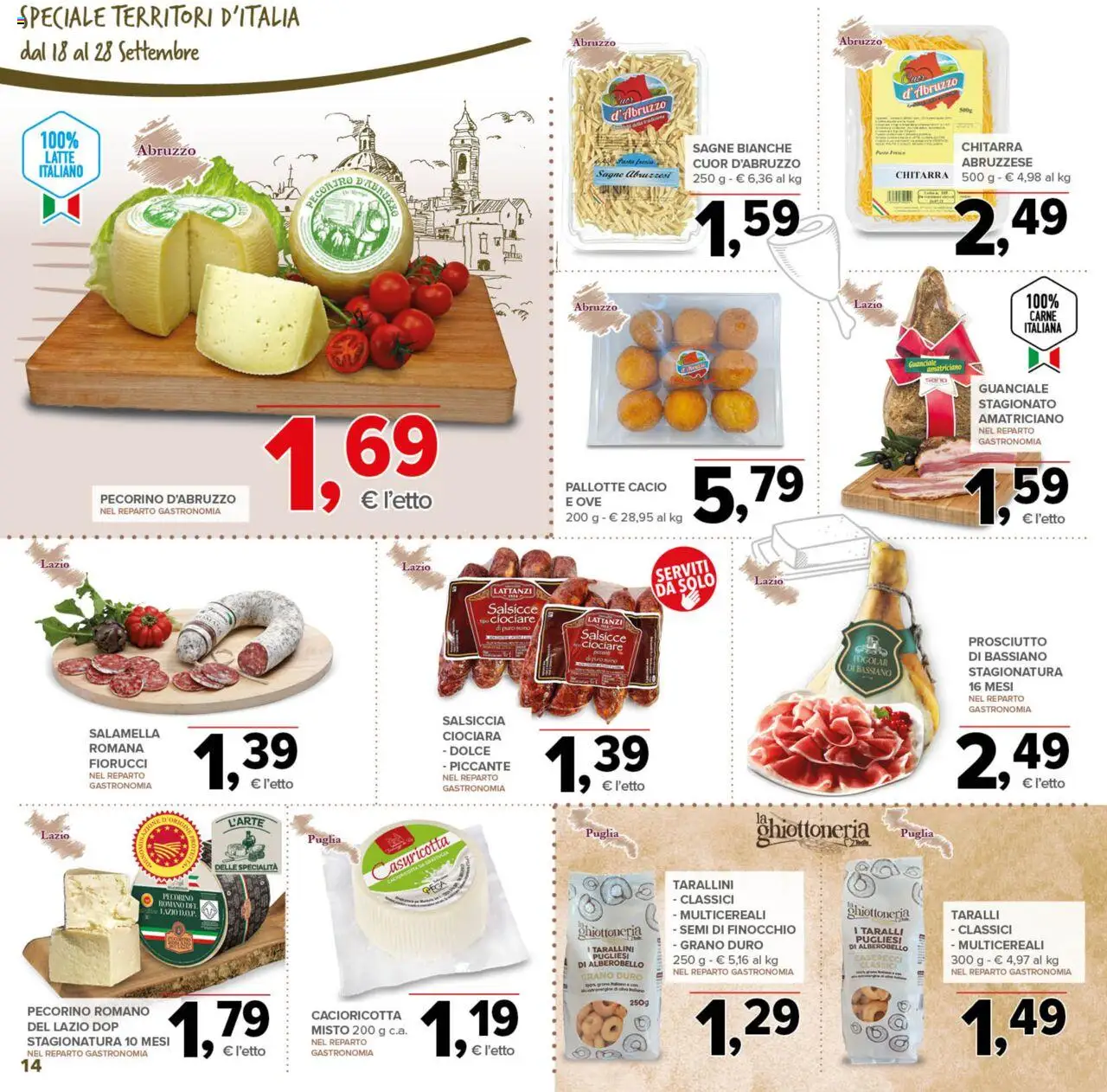 Volantino Todis del 18.09.2025 | Pagina: 14
