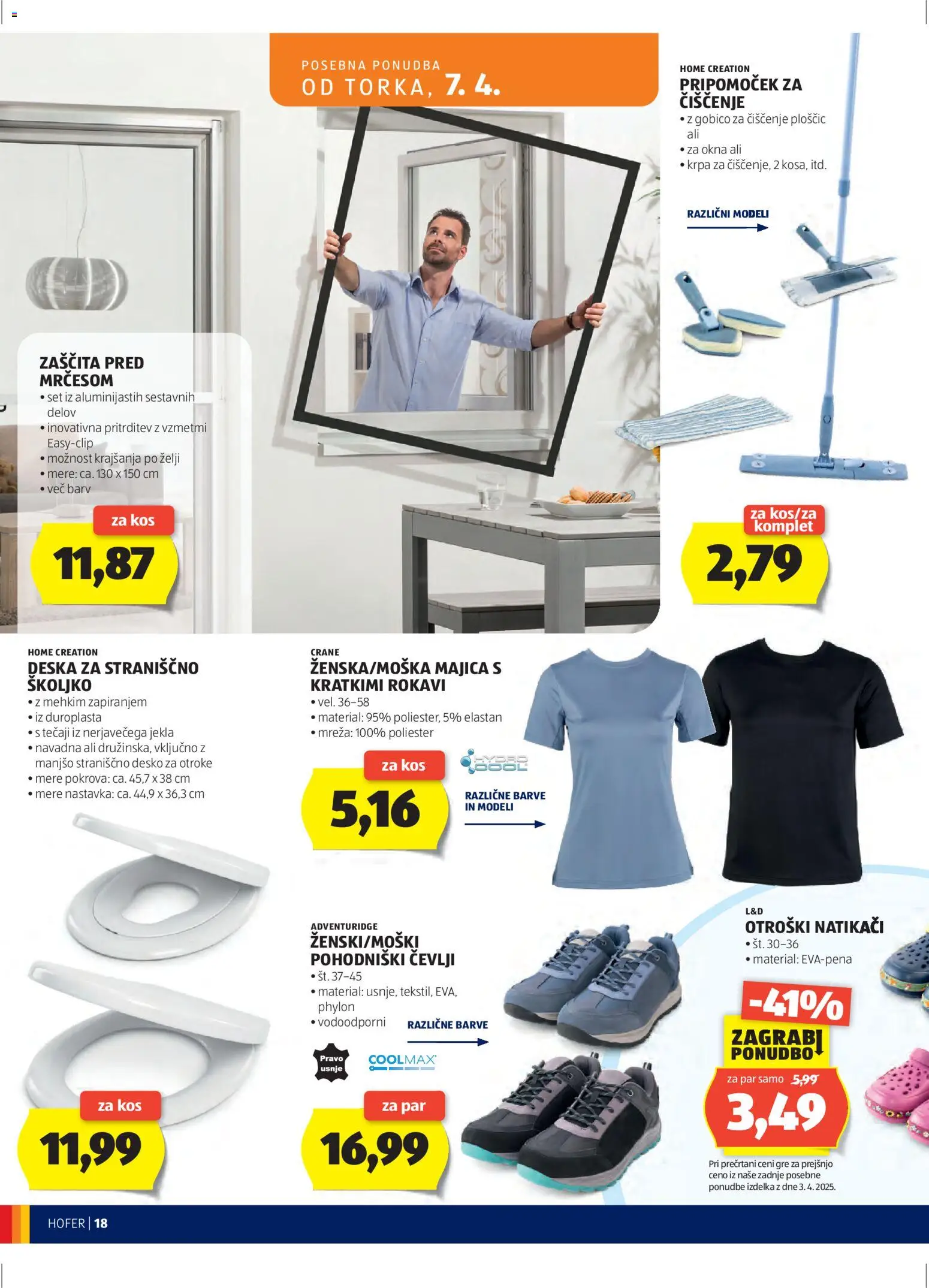 Hofer SI katalog | vrijedi od 01.04.2026 | Stranica: 18