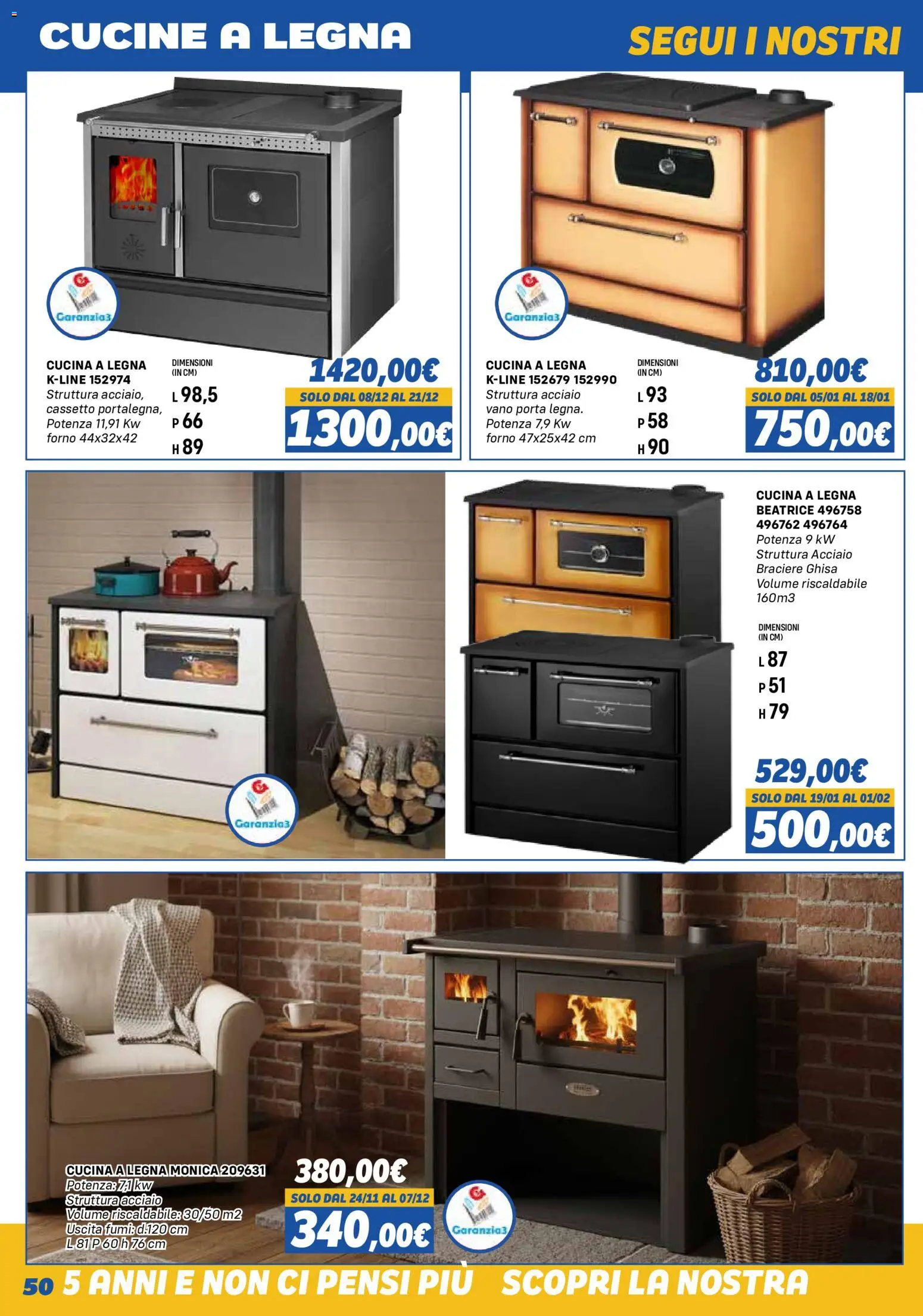 Volantino Orizzonte del 01.11.2025 | Pagina: 50 | Prodotti: Cucine, Forno