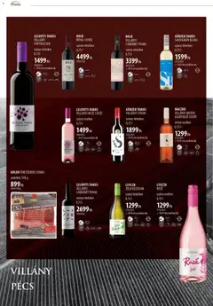 CBA Príma Borkatalógus - amely érvényes a következő dátumtól: 11.11.2025 | Oldal: 8 | Termékek: Sonka, Fehérbor, Vörösbor