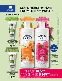 Avon specials catalogue – valid from 01.01.2026 | Page: 179 | Products: Basket, Oil, Shampoo, Conditioner