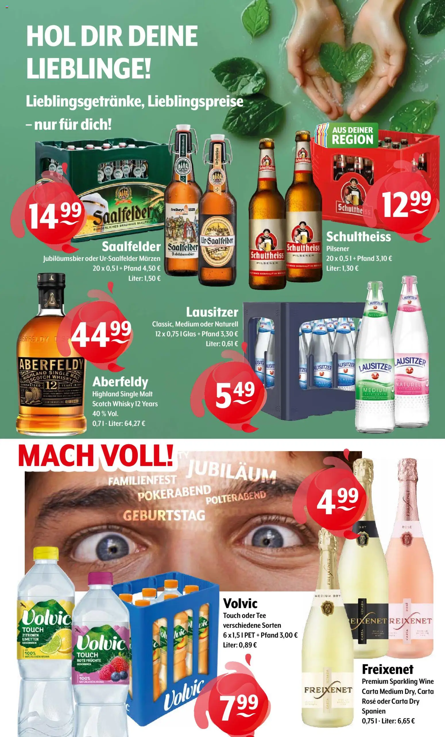 Trink und Spare Prospekt 	 – gültig ab 17.11.2025 | Seite: 11 | Produkte: Whisky, Limetten, Tee, Zitronen