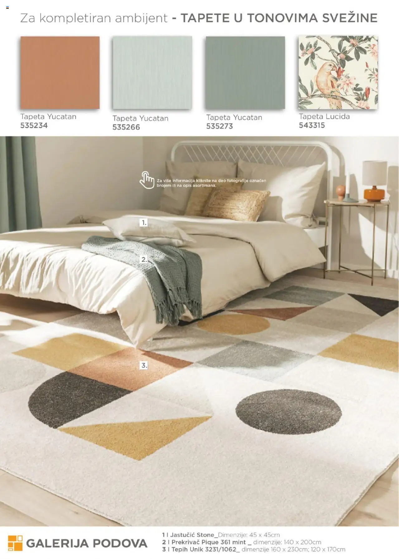 Galerija Podova katalog - važi od 31.01.2025 | Strana: 75 | Proizvode: Tepih