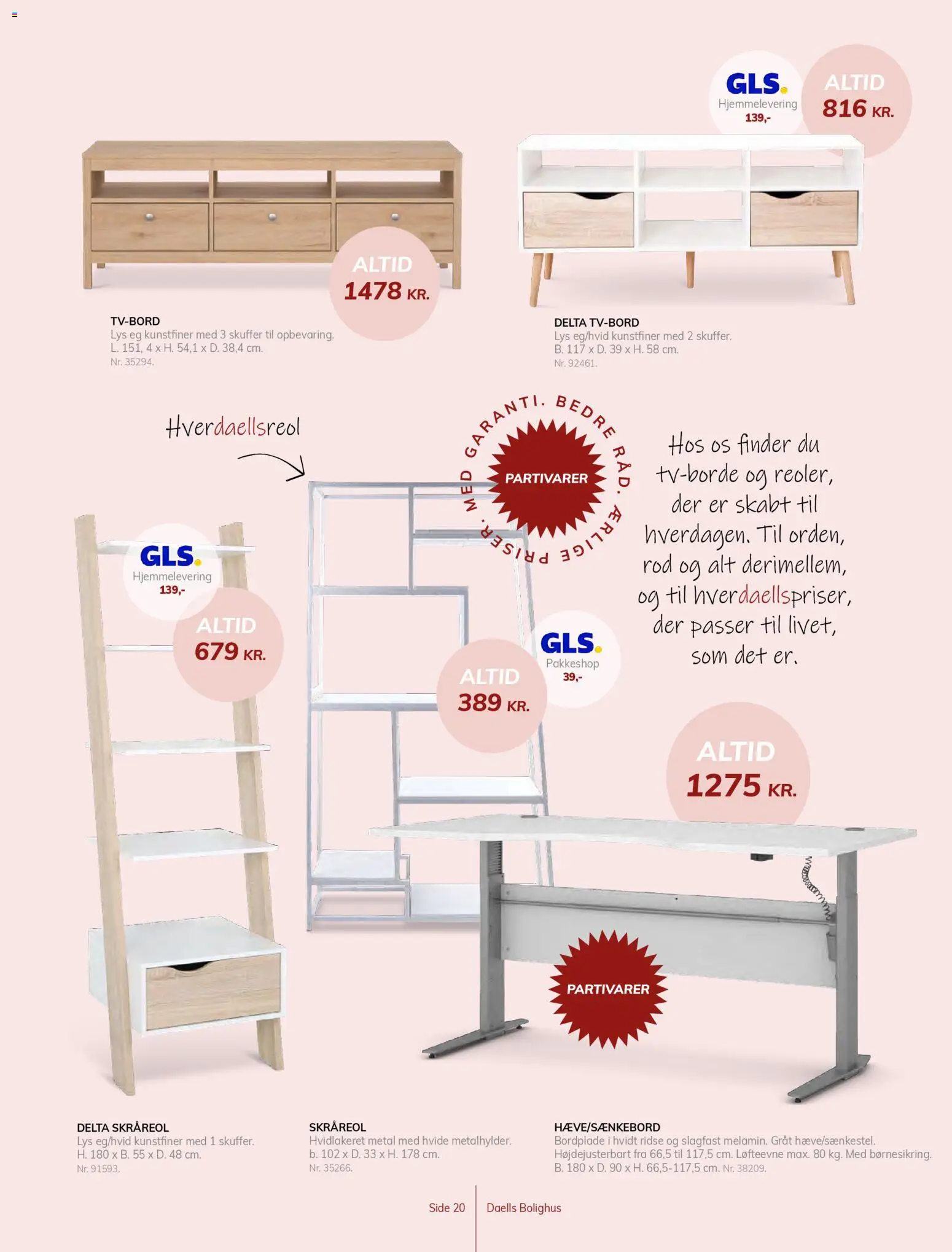 Daells Bolighus tilbudsavis – gyldig fra 28.01.2026 | Side: 20 | Produkter: Søm