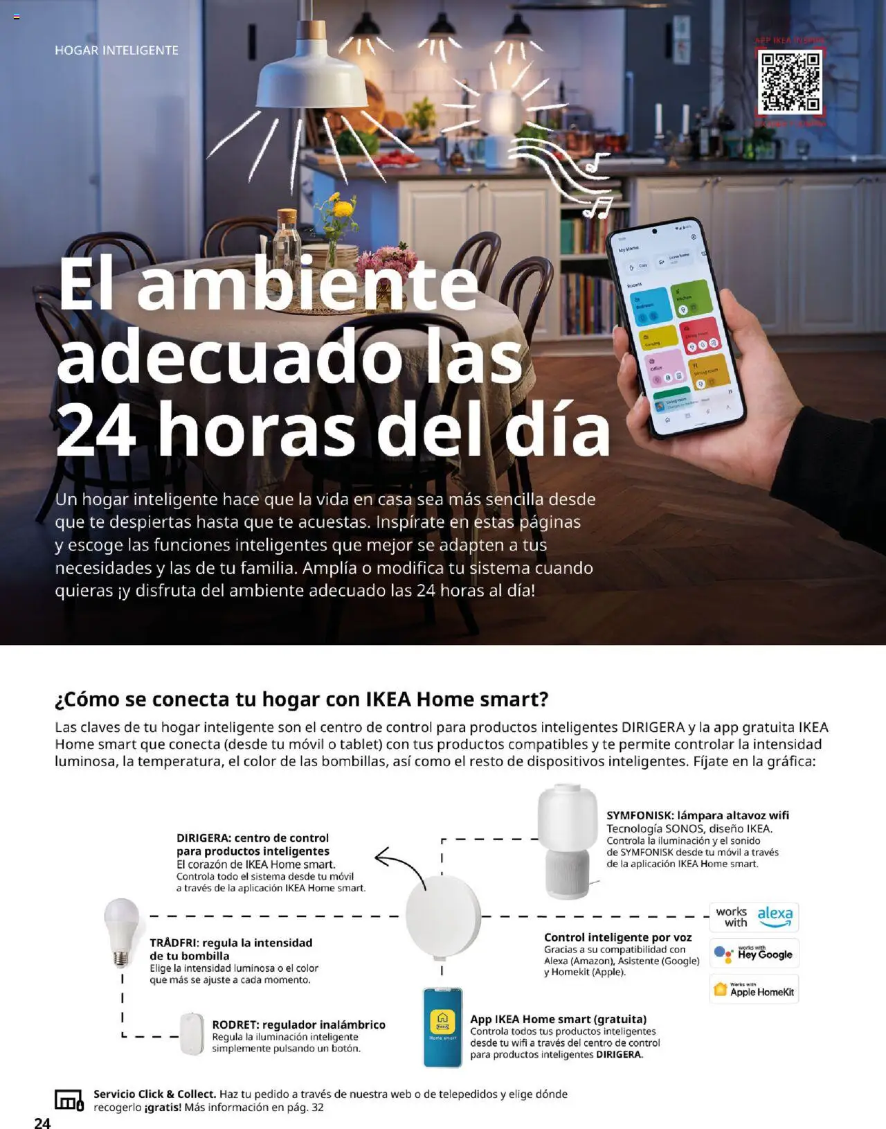 Catálogo IKEA Iluminación │ válido desde el 06.02.2025 | Página: 24 | Productos: Tablet, Apple, Bombilla, Lámpara