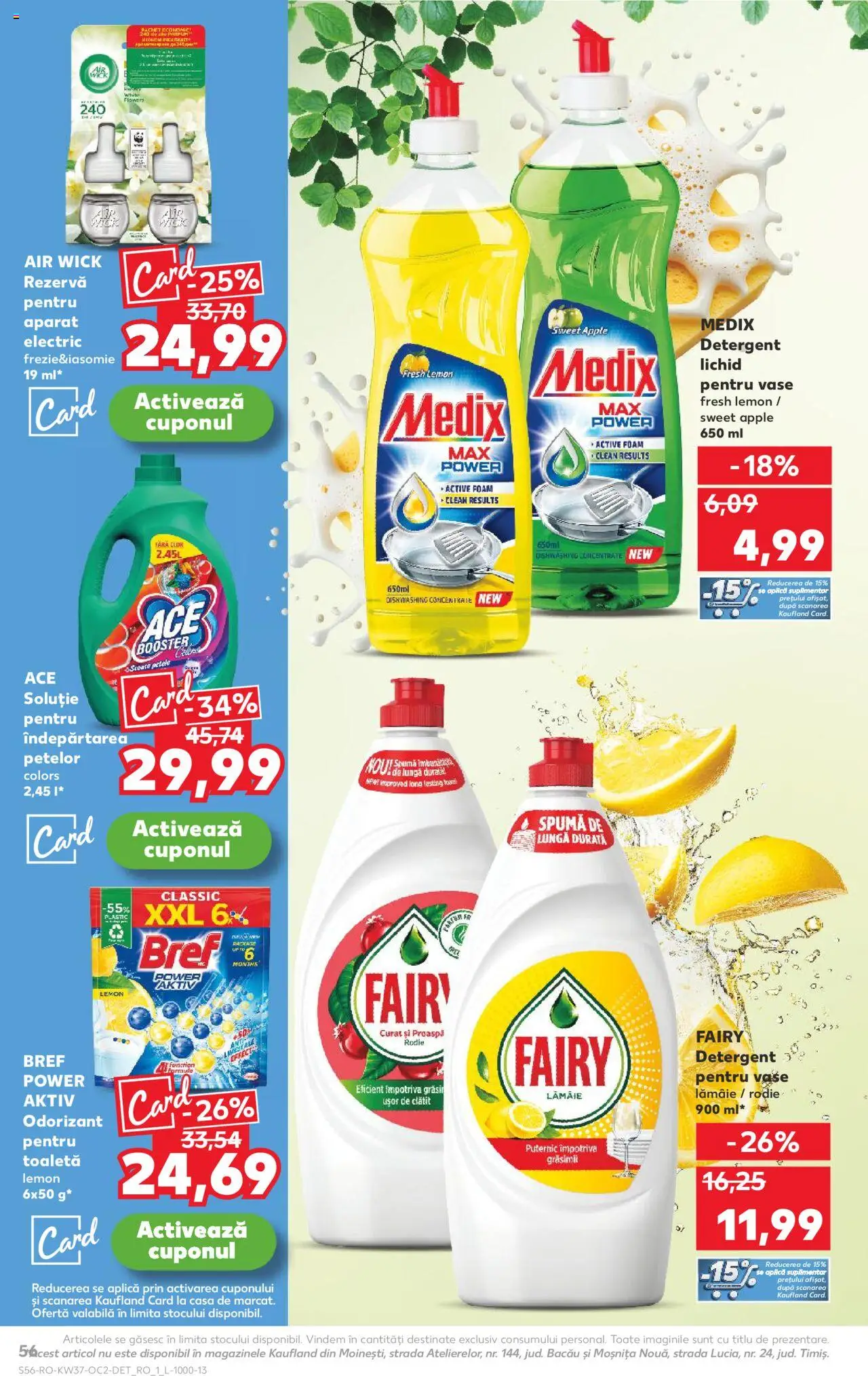 Kaufland RO akciós ujság - amely érvényes a következő dátumtól: 10.09.2025 | Oldal: 56 | Termékek: Parfüm