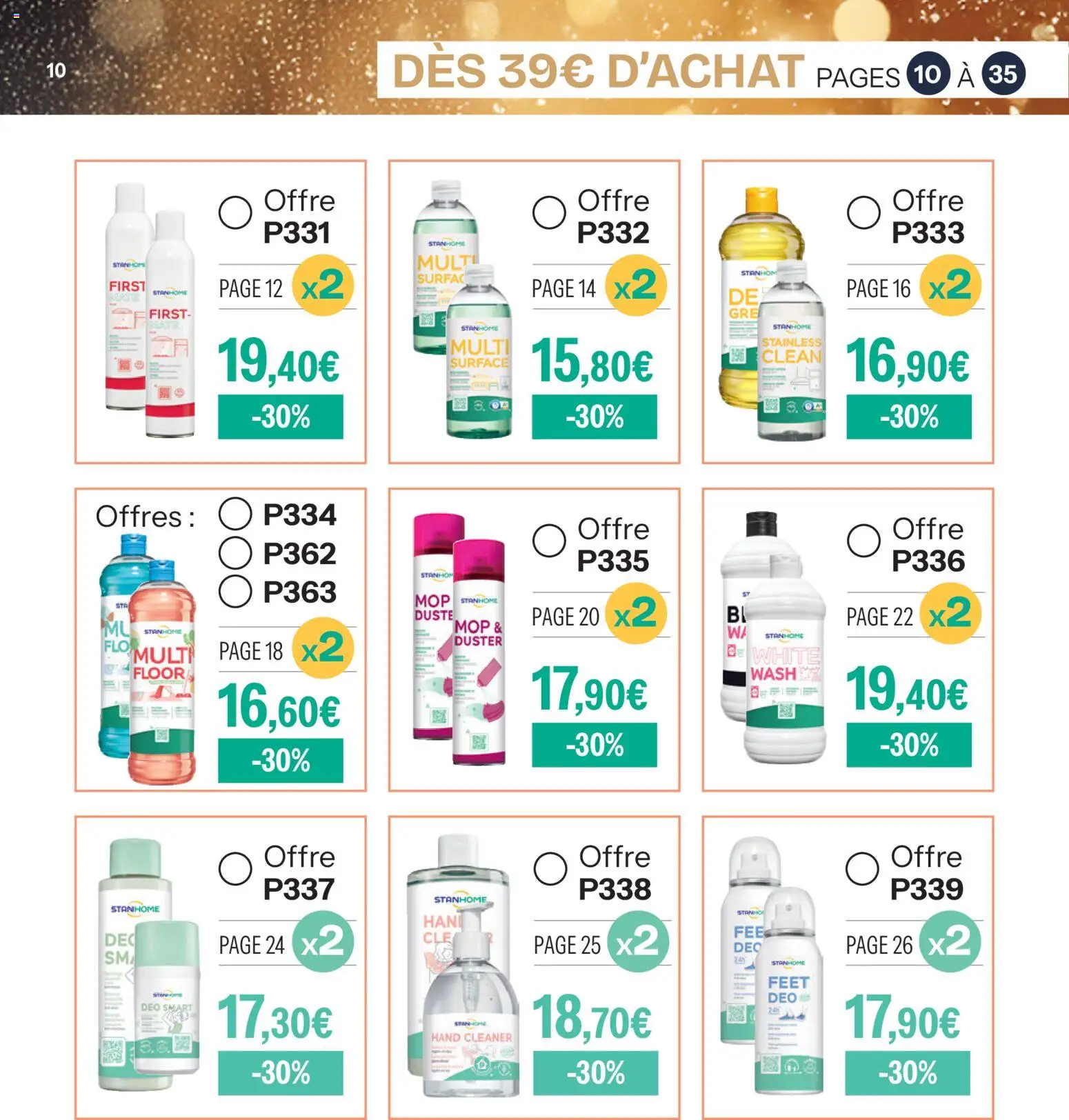 {H1} | Page: 10 | Produits: Déodorant